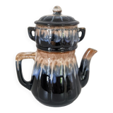 Cafetière en grès émaillé