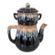 Glazed stoneware coffee maker