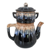 Cafetière en grès émaillé