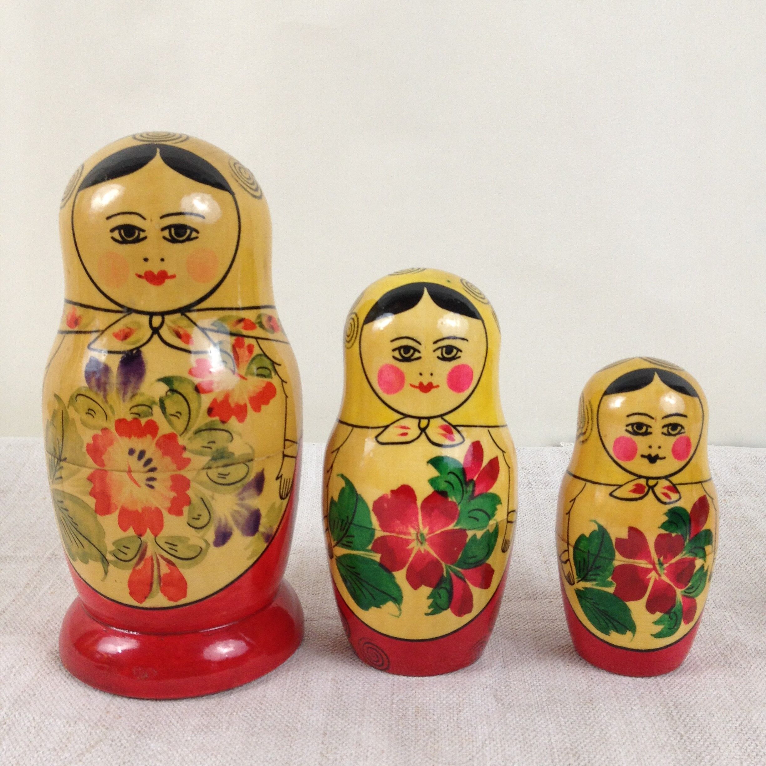 Russian dolls - Made in USSR, 1960