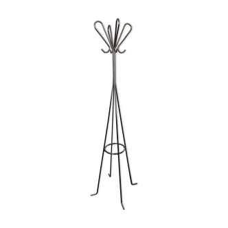 Vintage chrome coat rack