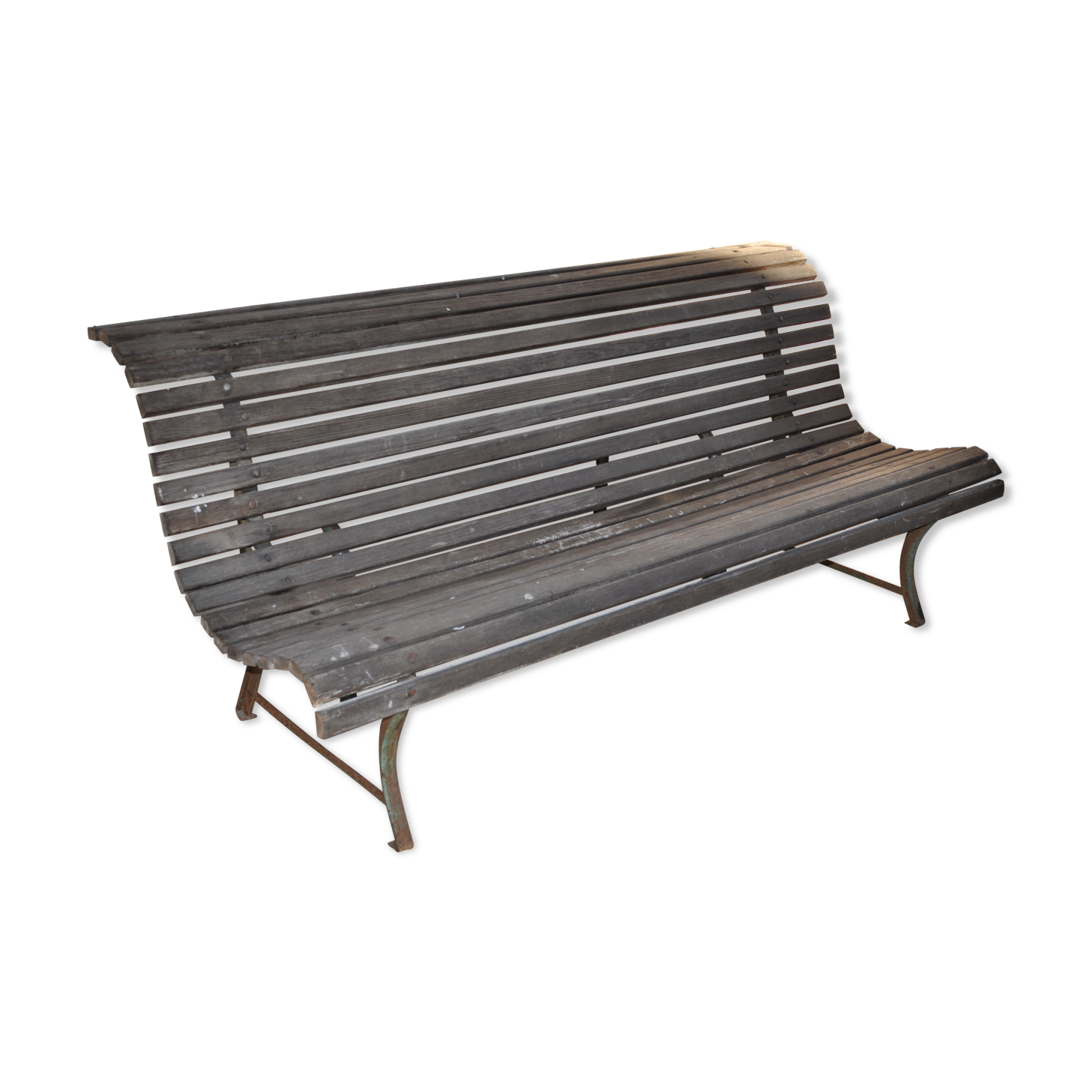 Limousin pubic bench called "shepherdess"