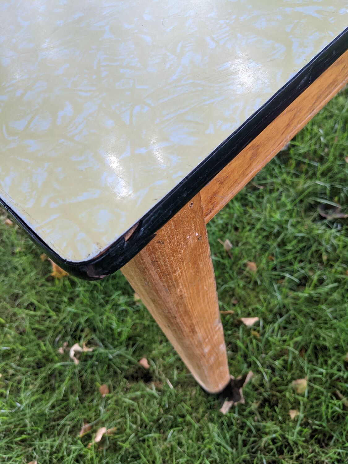 Vintage bistro table