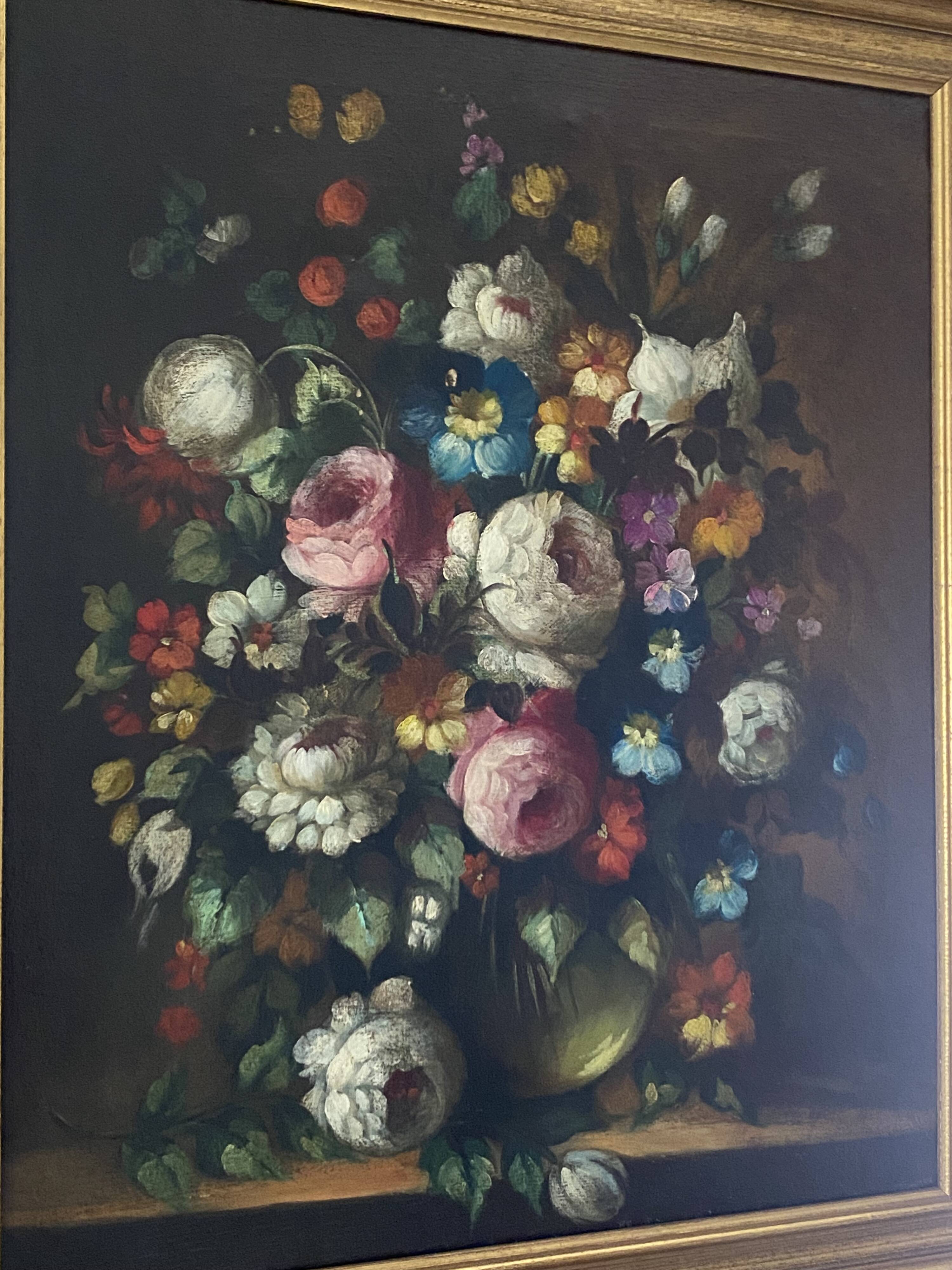Oil painting / classic floral paintings