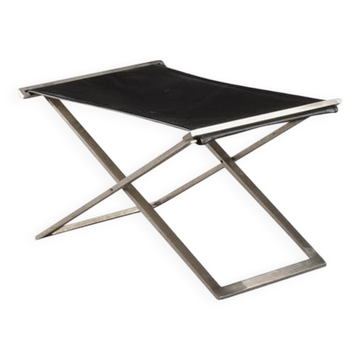 Vintage Folding Stool by Aage Christiansen – Scandinavian Design from the 1980s.