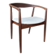Kai Kristiansen Troja armchair in teak circa 1960.