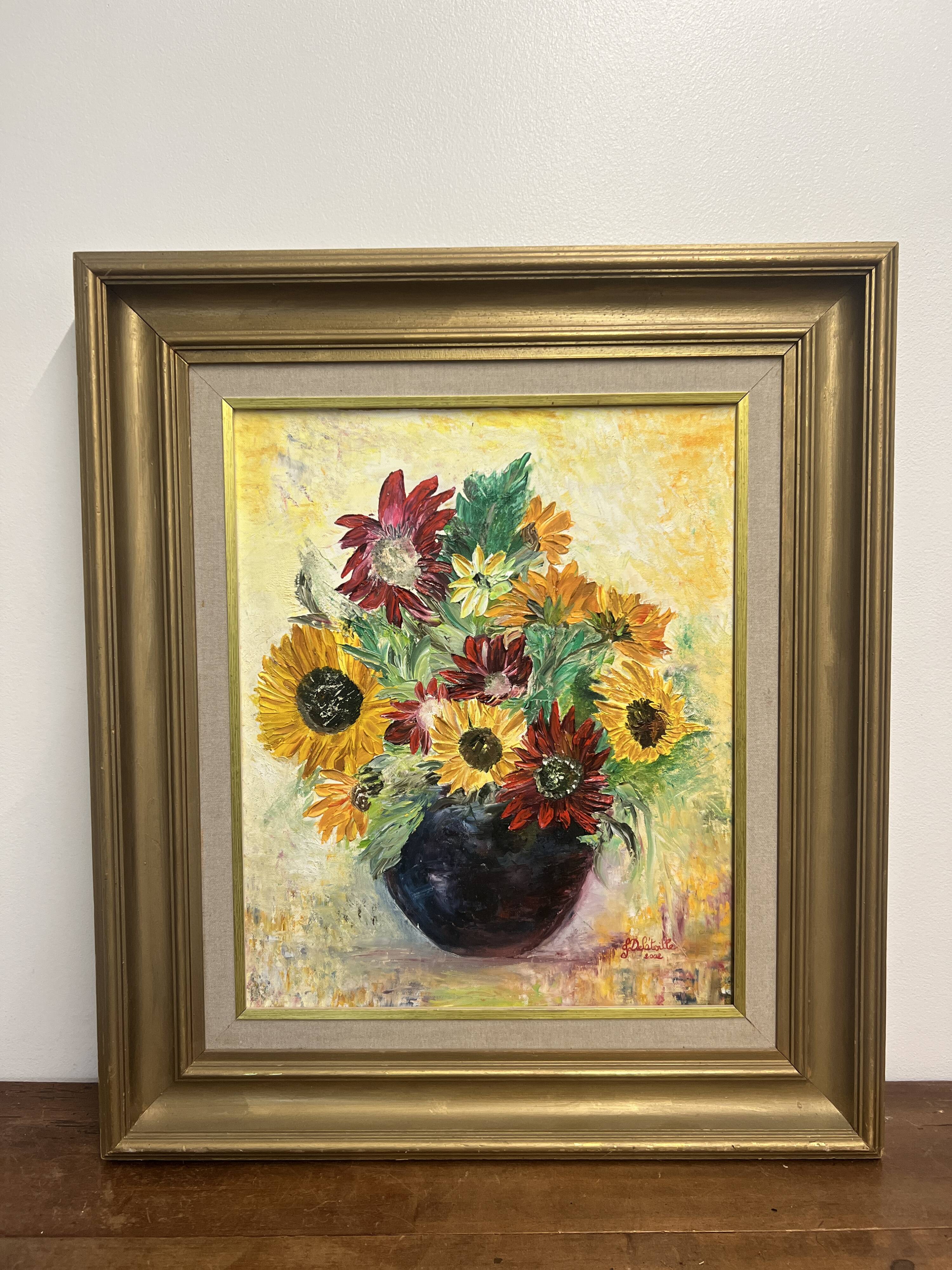 Bouquet of Flowers Painting - Jacqueline Deletoile