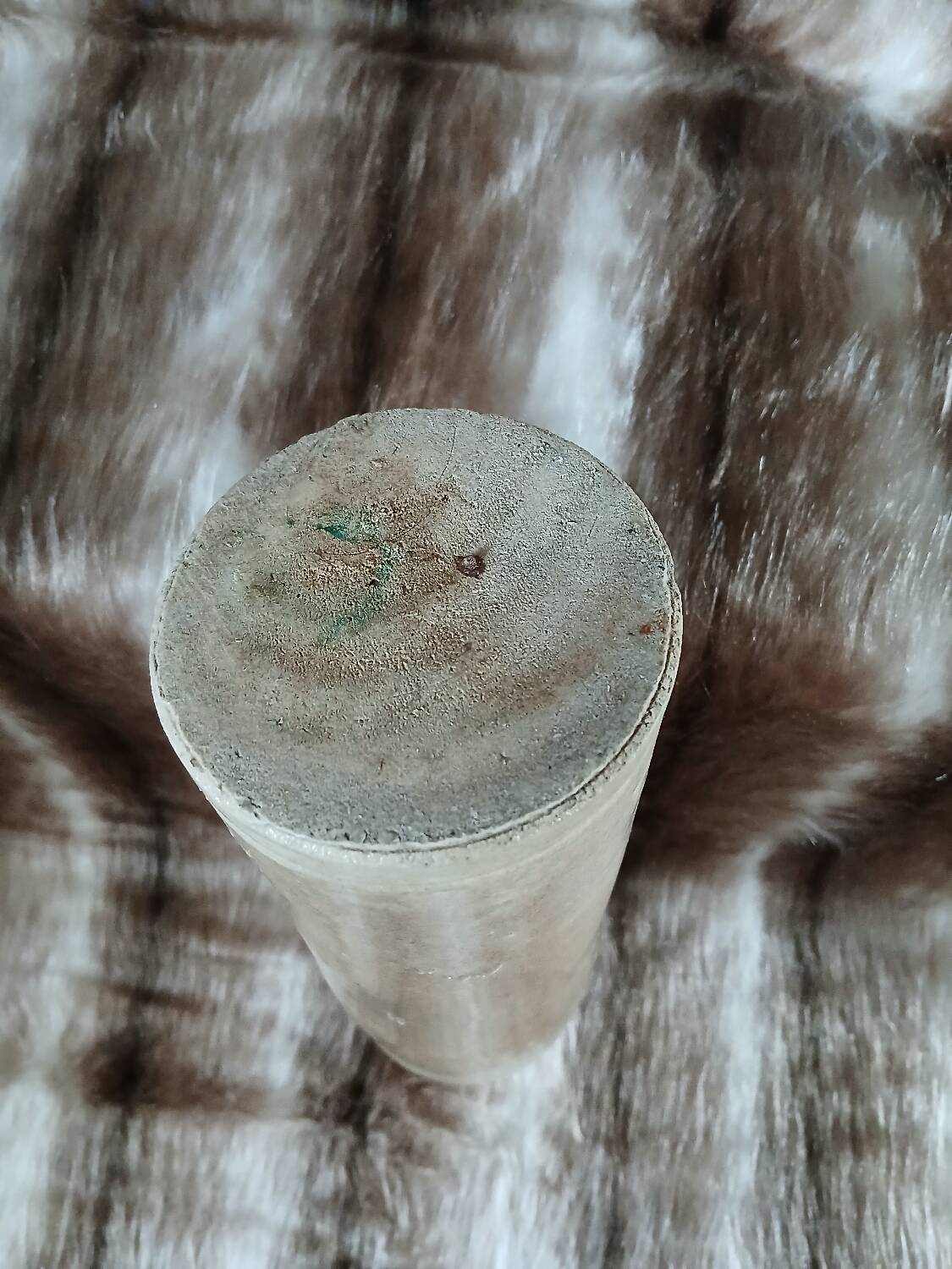 2 old glazed stoneware bottles