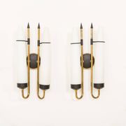 Italian mid century wall lights, set of 2