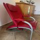 Wk Living Leather Armchair Spot 698 red