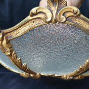 Bronze-gilt ceiling light and glass – Louis XV style