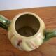 Small vintage earthenware teapot