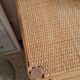 Commode en rotin vintage circa  années 70