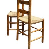 Straw chairs