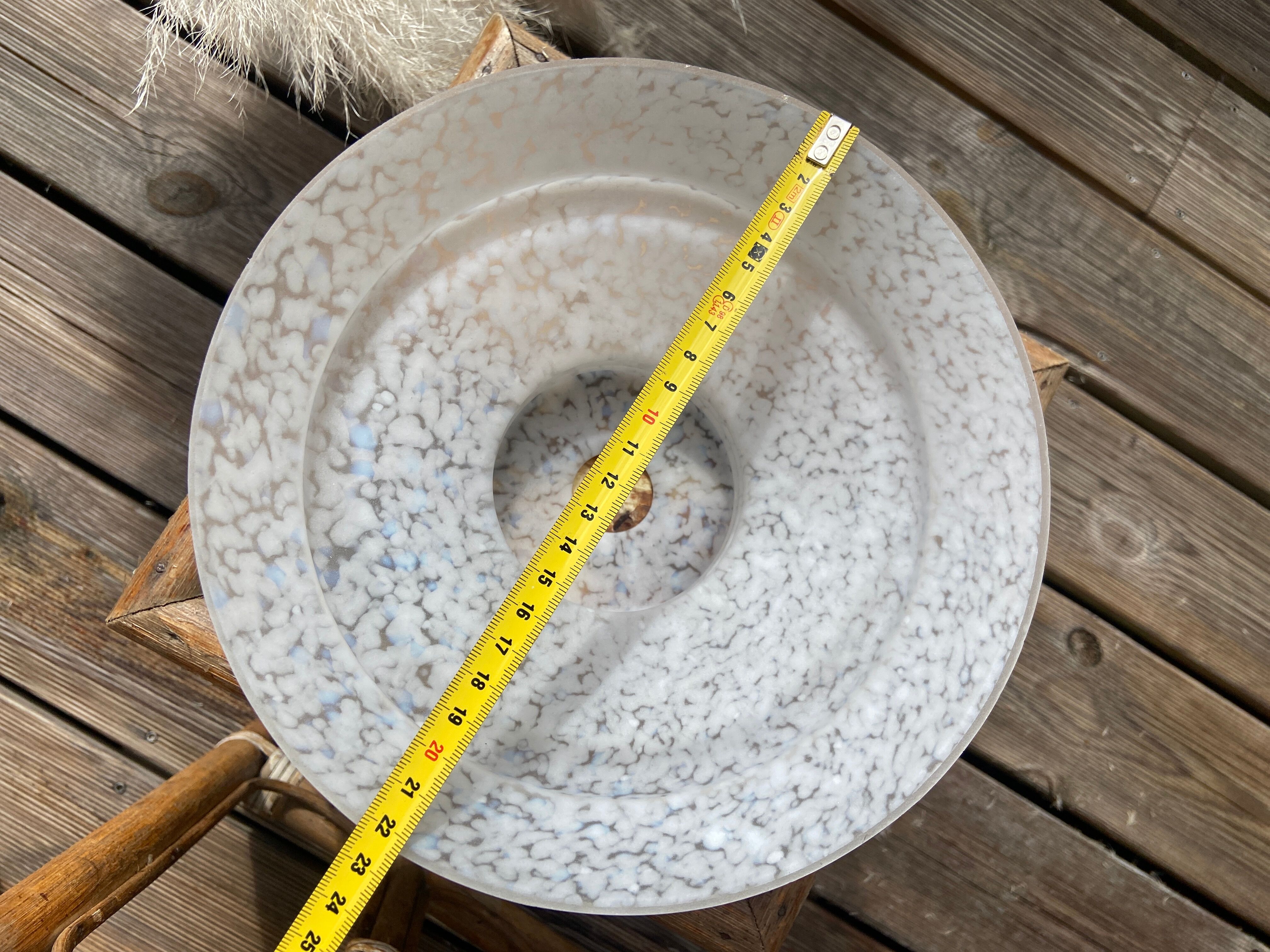 Lampshade glass of Clichy