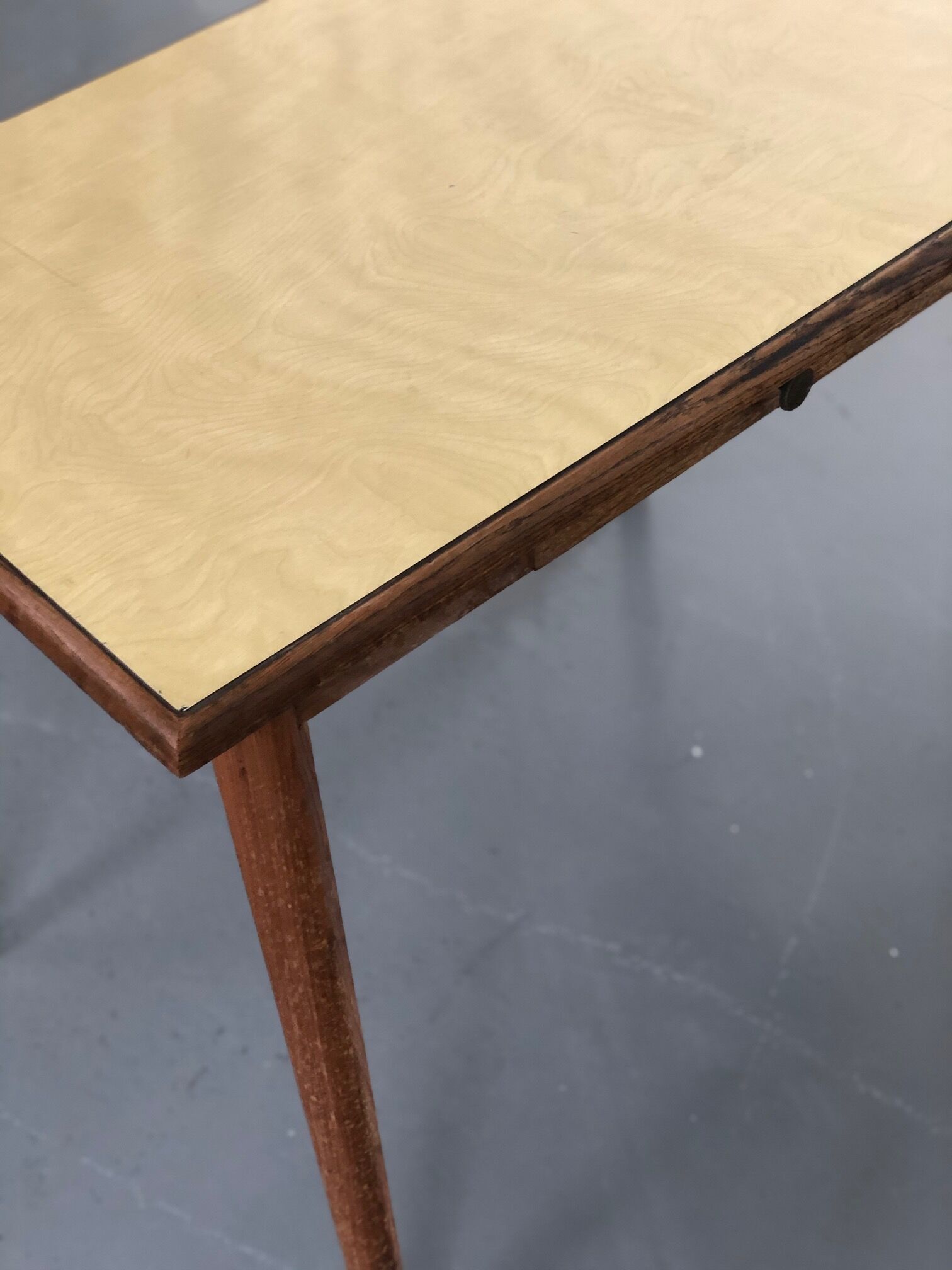 Table / desk 50/60 years melamine top