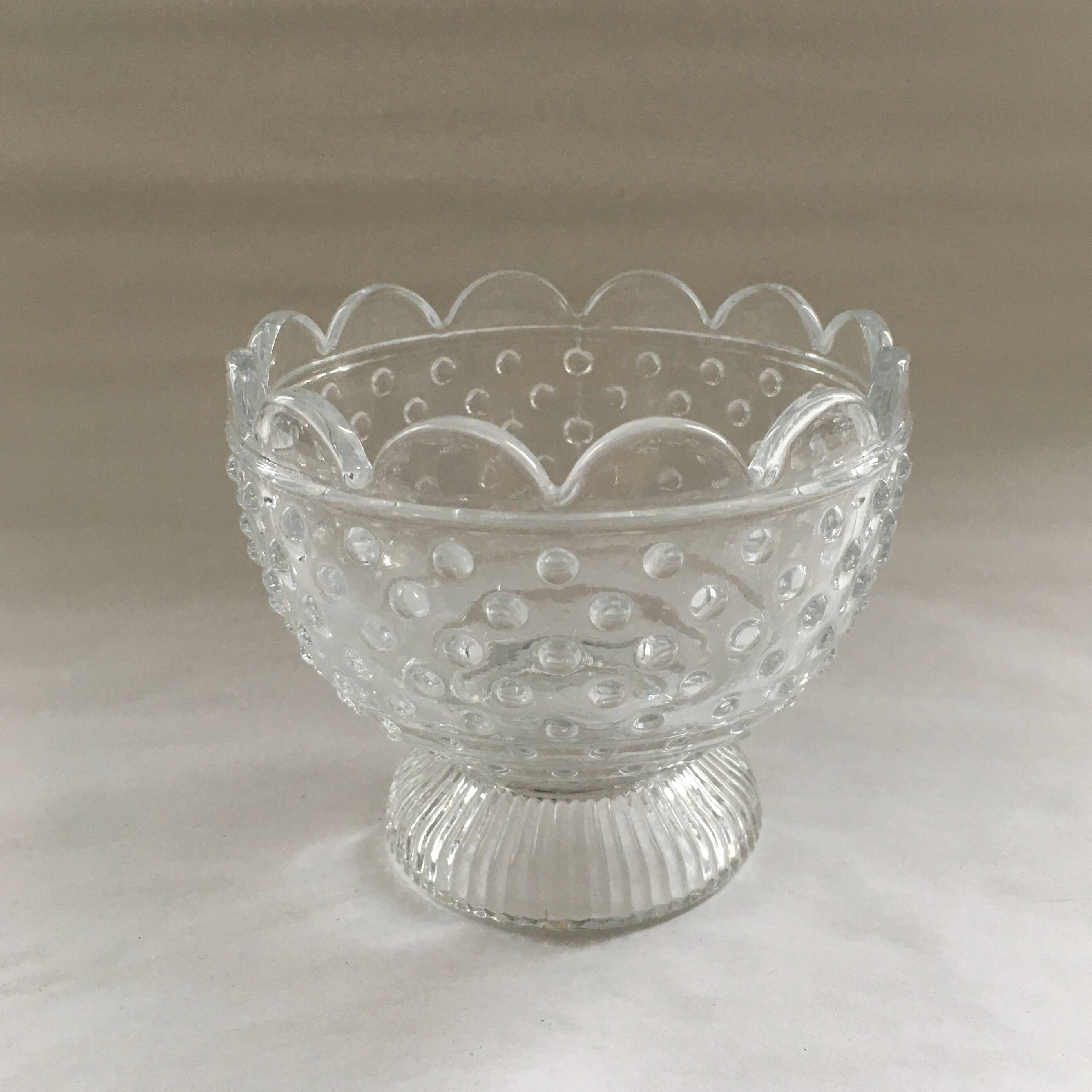 Coupelle à picots en verre
