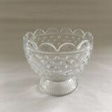 Glass spiked cup