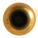 Antique gilded brass vase