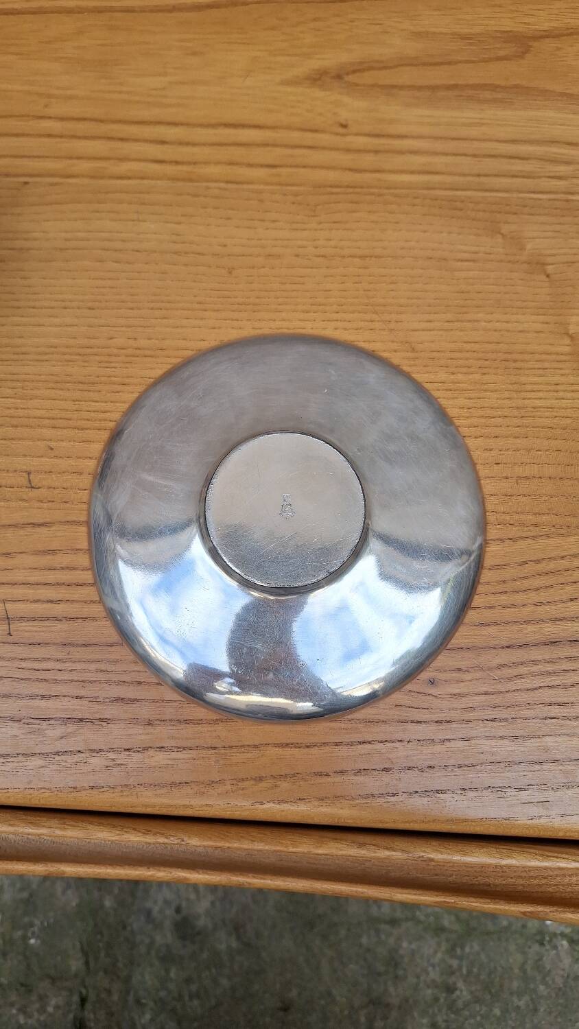 Christofle Gallia silver plated cup and saucer