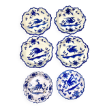 Earthenware plates Martres Tolosane Faïencerie Jodra