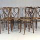 Set de six chaises Thonet N°561- Art nouveau - dining chairs , 1925