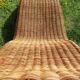 Karlskrona rattan chaise longue by Karl Malmvall for Ikea
