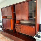 Living room, rosewood buffet