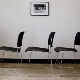Series of 3 chairs 40/4 by David Rowland