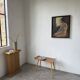 Baumann oak console coffee table from the 60s