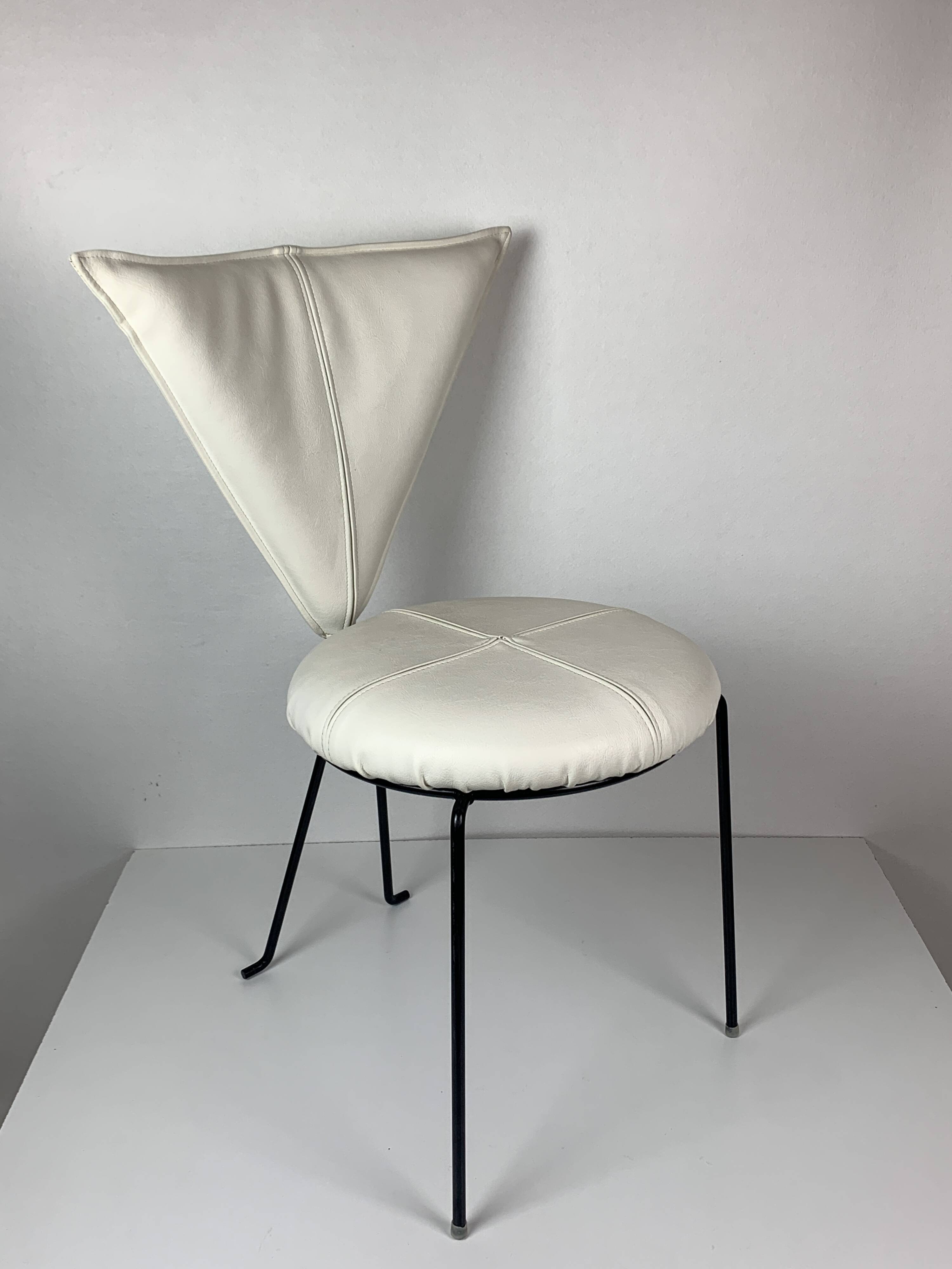 Set of 8 and one post modern dining chairs, 1980s by Lübke