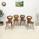 Lot de 4 chaises Fourmi de Baumann