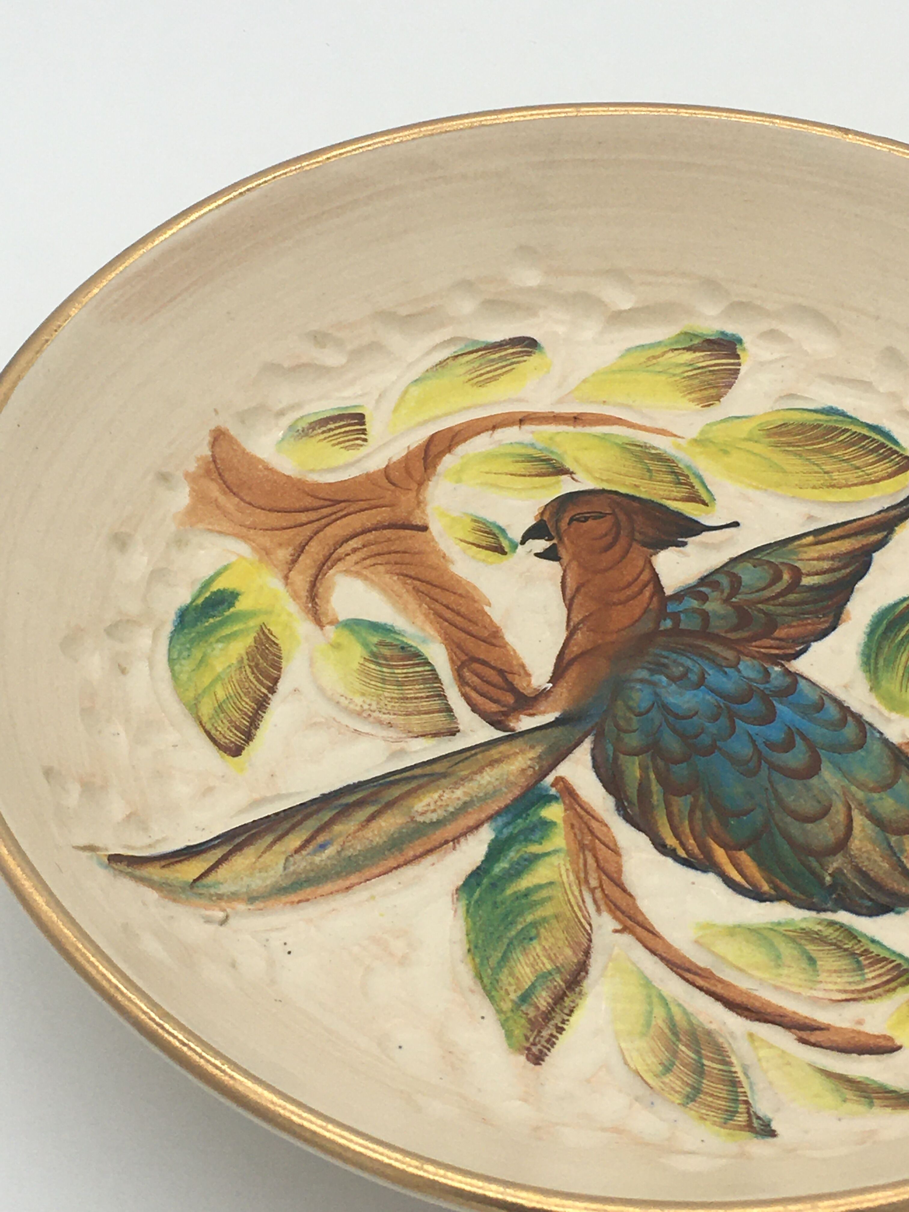 Decorative plate H. Bequet