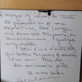watercolor signed René Lacaze Farmyard