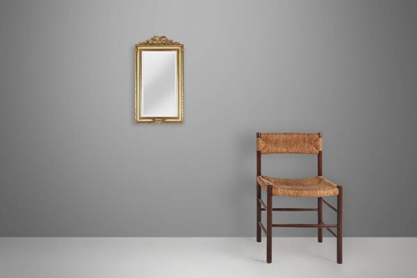 Miroir baroque rococo classique de style XVIIIe siècle, France années 1950