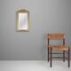 Classic baroque rococo mirror, romantically decorated 18th century style frame, France 1950s