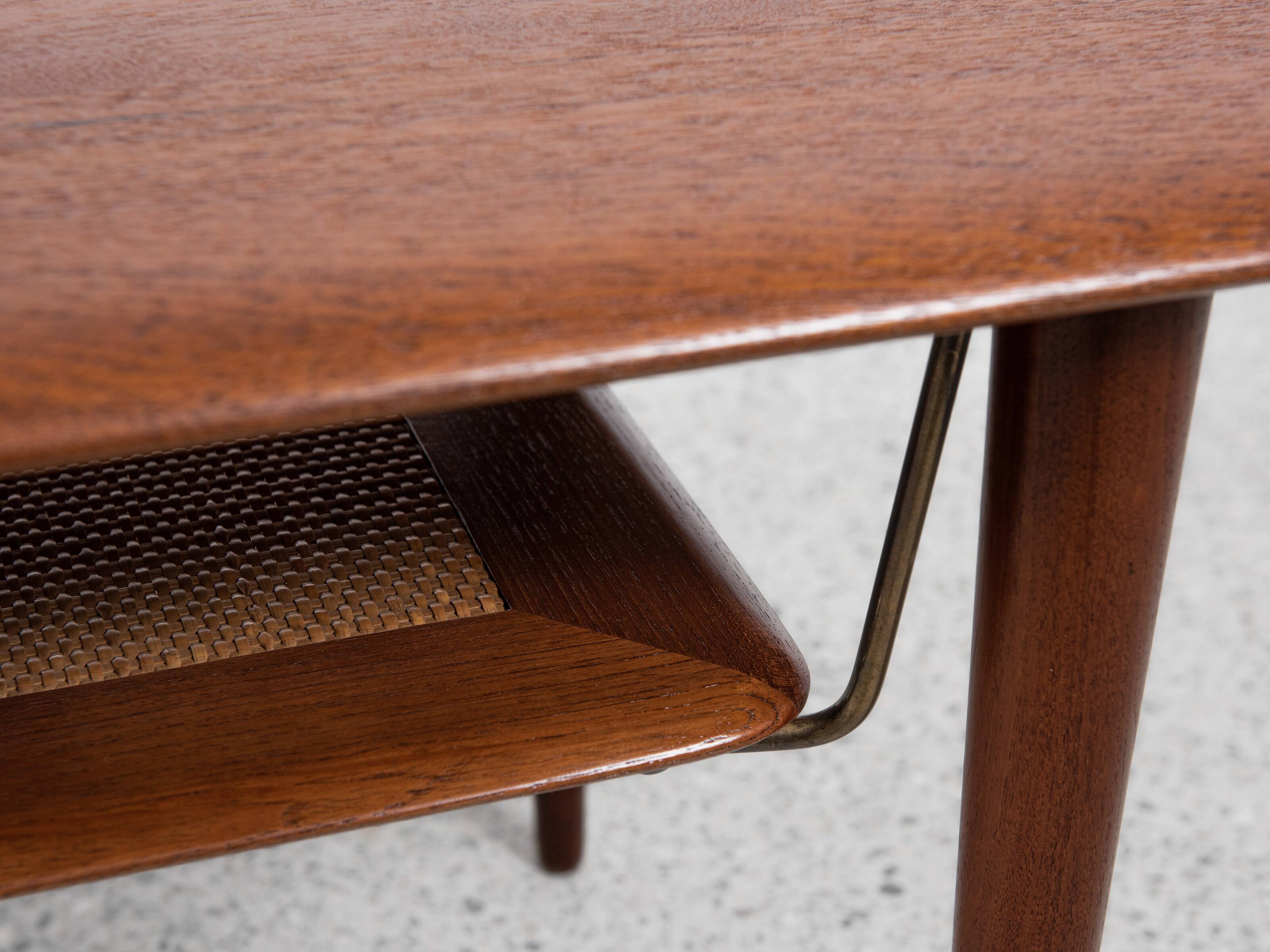 Midcentury Danish Coffee Table in Teak by Peter Hvidt & Orla Mølgaard