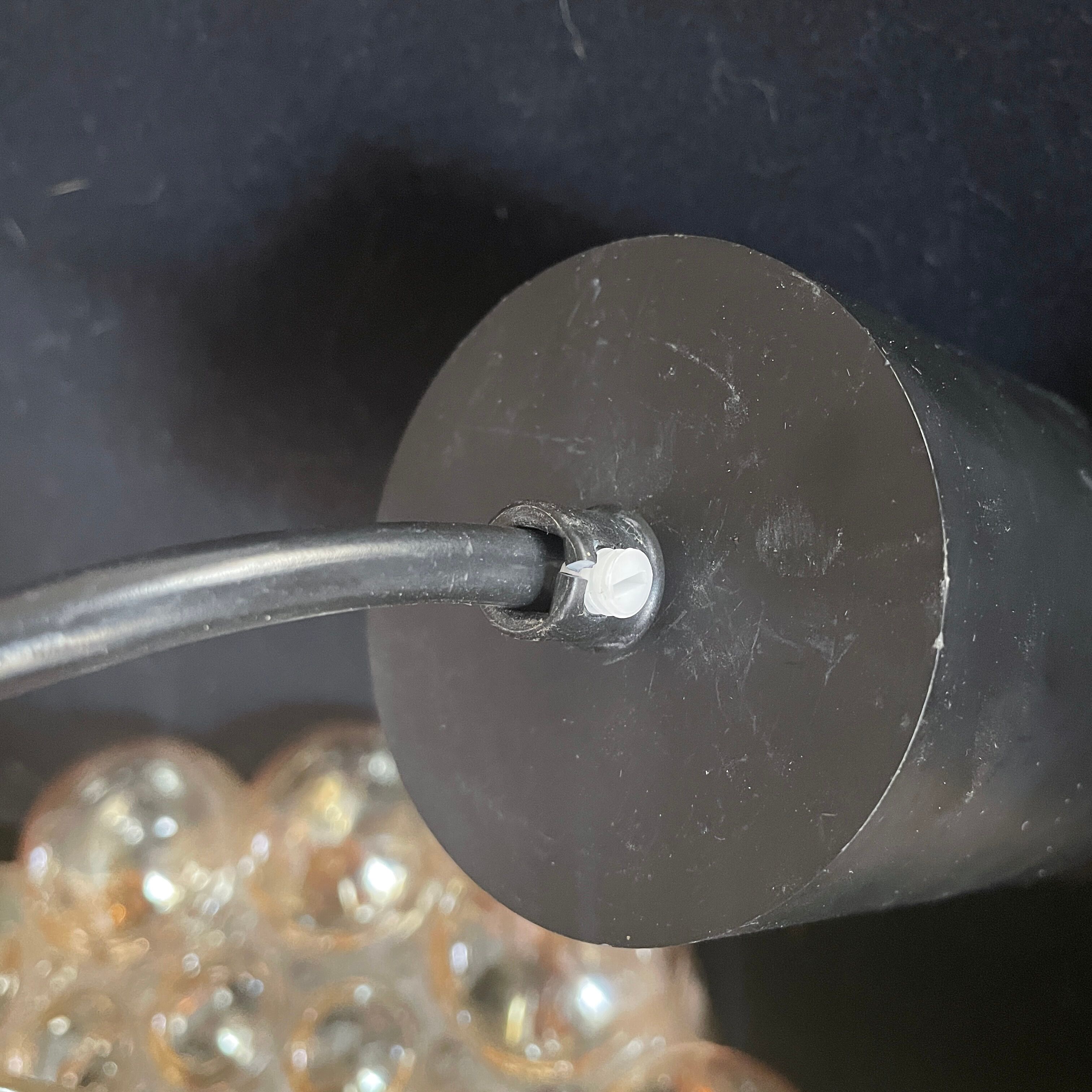 suspension bubble Helena Tynell Limburg glass lamp 1970 design