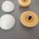 Paire de lampes de table en verre vintage