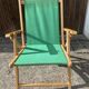 Vintage folding armchair