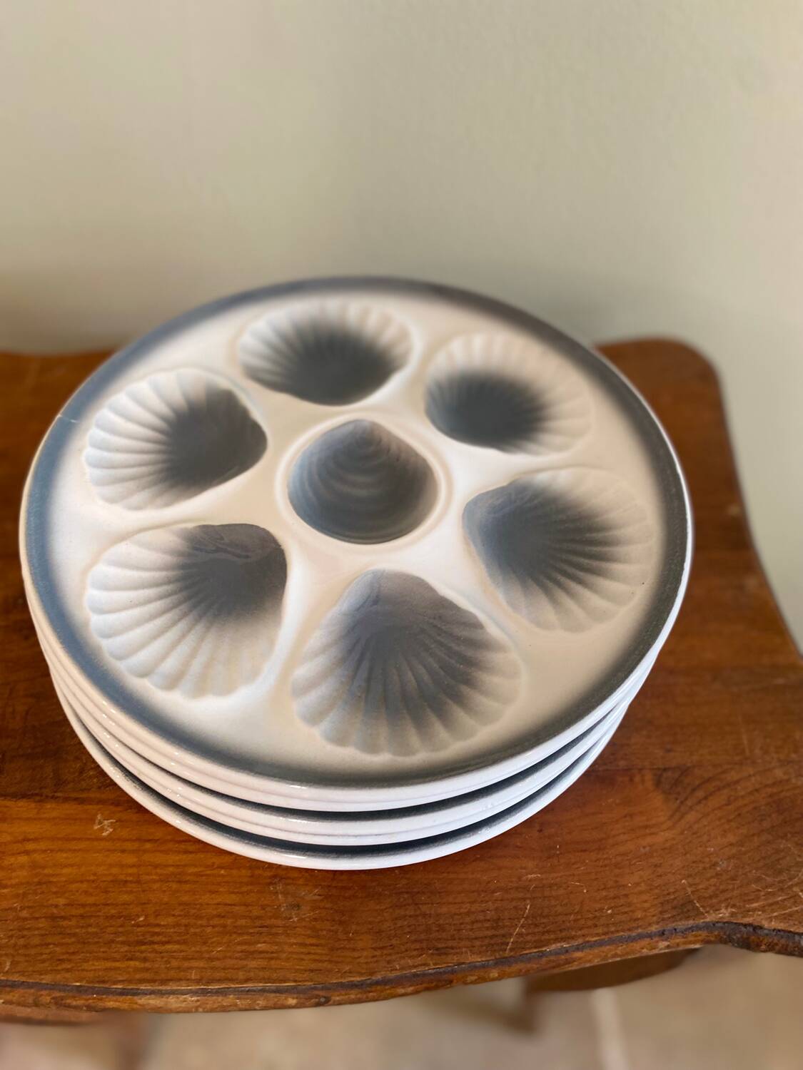 Assiettes coquillage