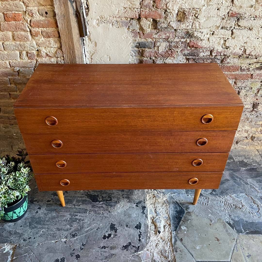 Vintage  Scandinavian Chest of Drawers