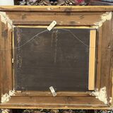 Jean Baptiste Louis Guy? Oil on panel, two bulldogs fighting