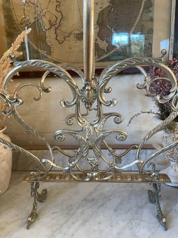 Porte-revue italien en bronze