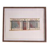 Lithographie "Ste Noailles Textiles" – Catherine d'Ortoli