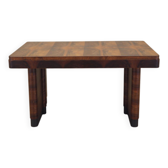 Walnut desk, Italian design, 1960s, production: Italy