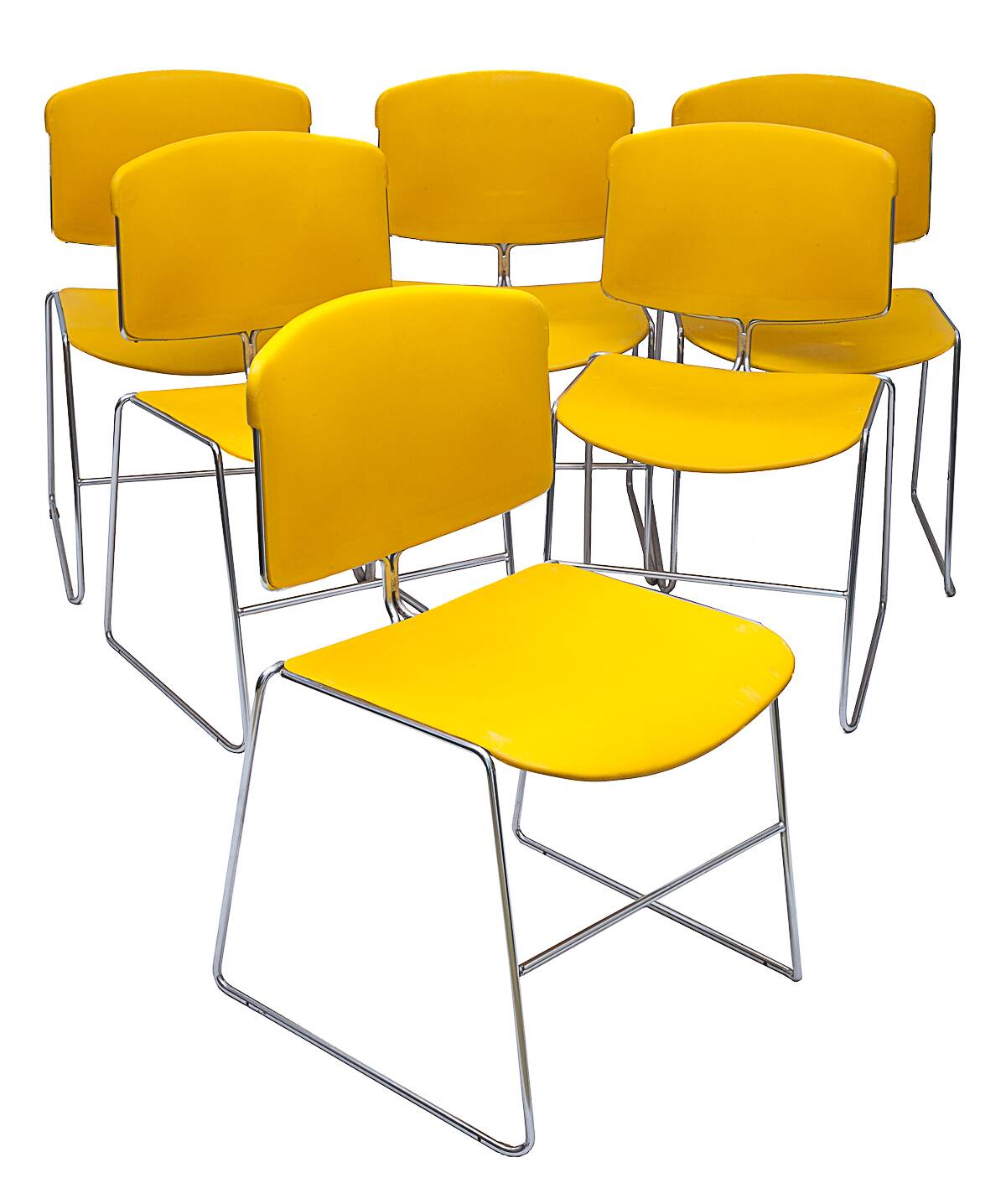 Set de 6 chaises Max Stacker