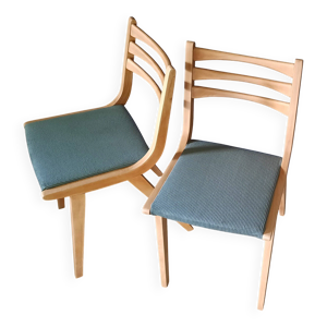 paire de chaises pieds - compas