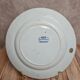 Antique flat plate Creil & Montereau "garlands" blue decoration