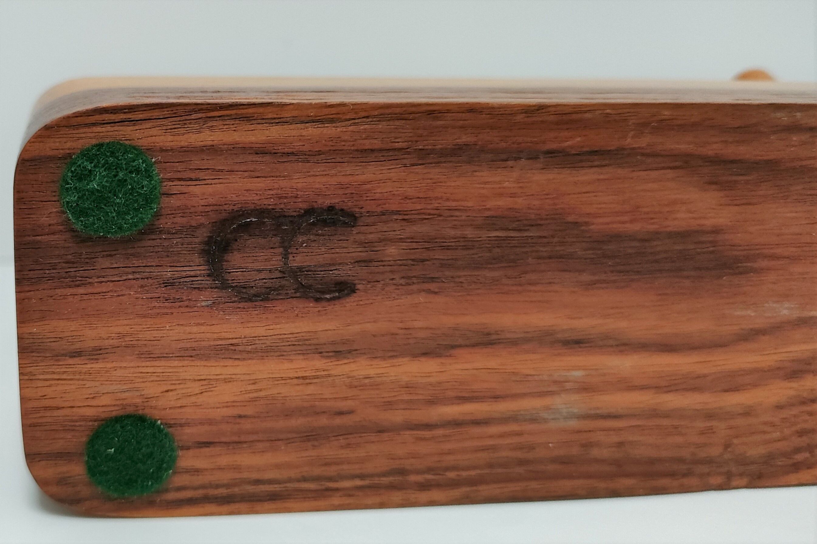 Kayak scale model violet wood